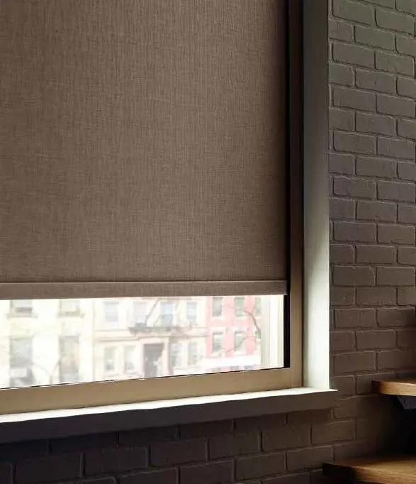 Hotel blackout roller shades